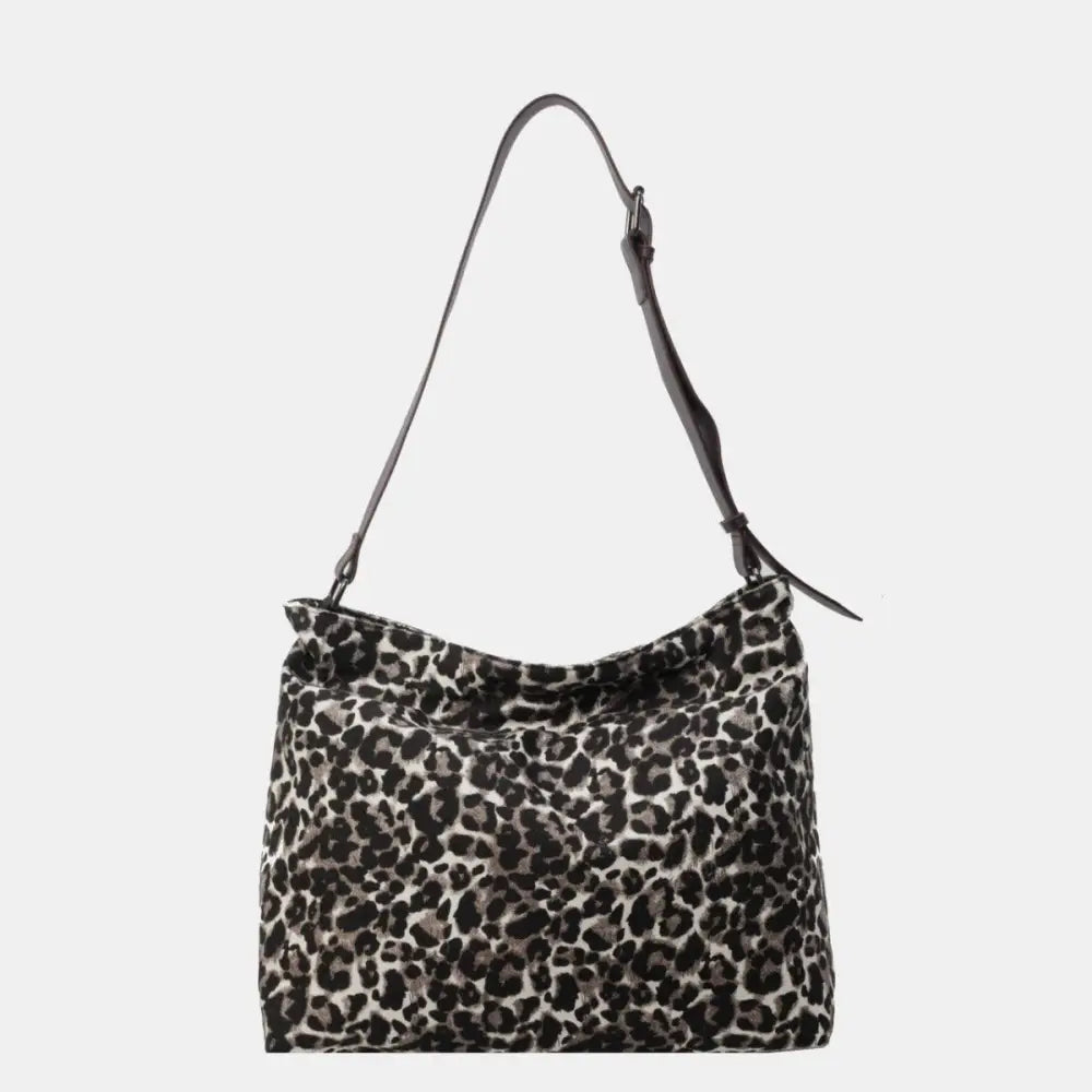 Fierce Leopard Adjustable Strap Tote Bag for Wild Style