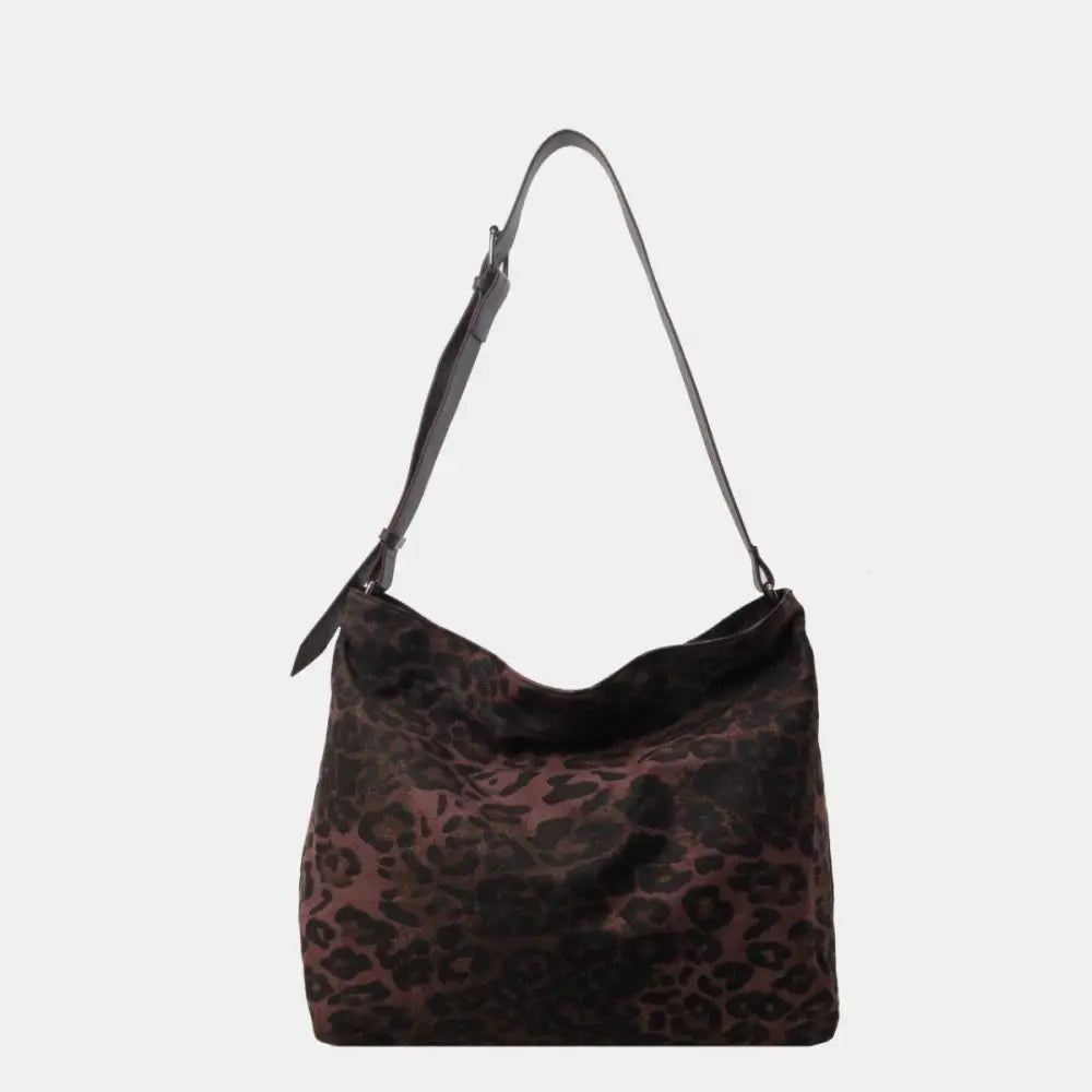 Fierce Leopard Adjustable Strap Tote Bag for Wild Style