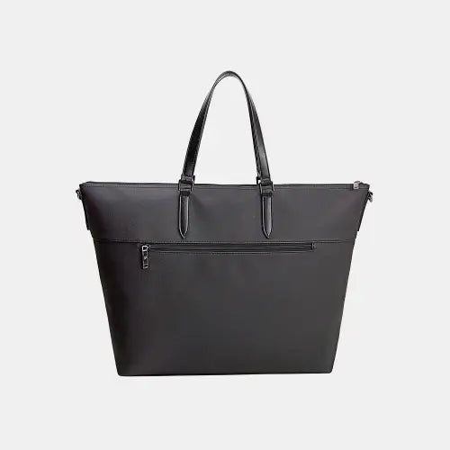 Luxurious David Jones PU Leather Large Tote for Everyday Elegance