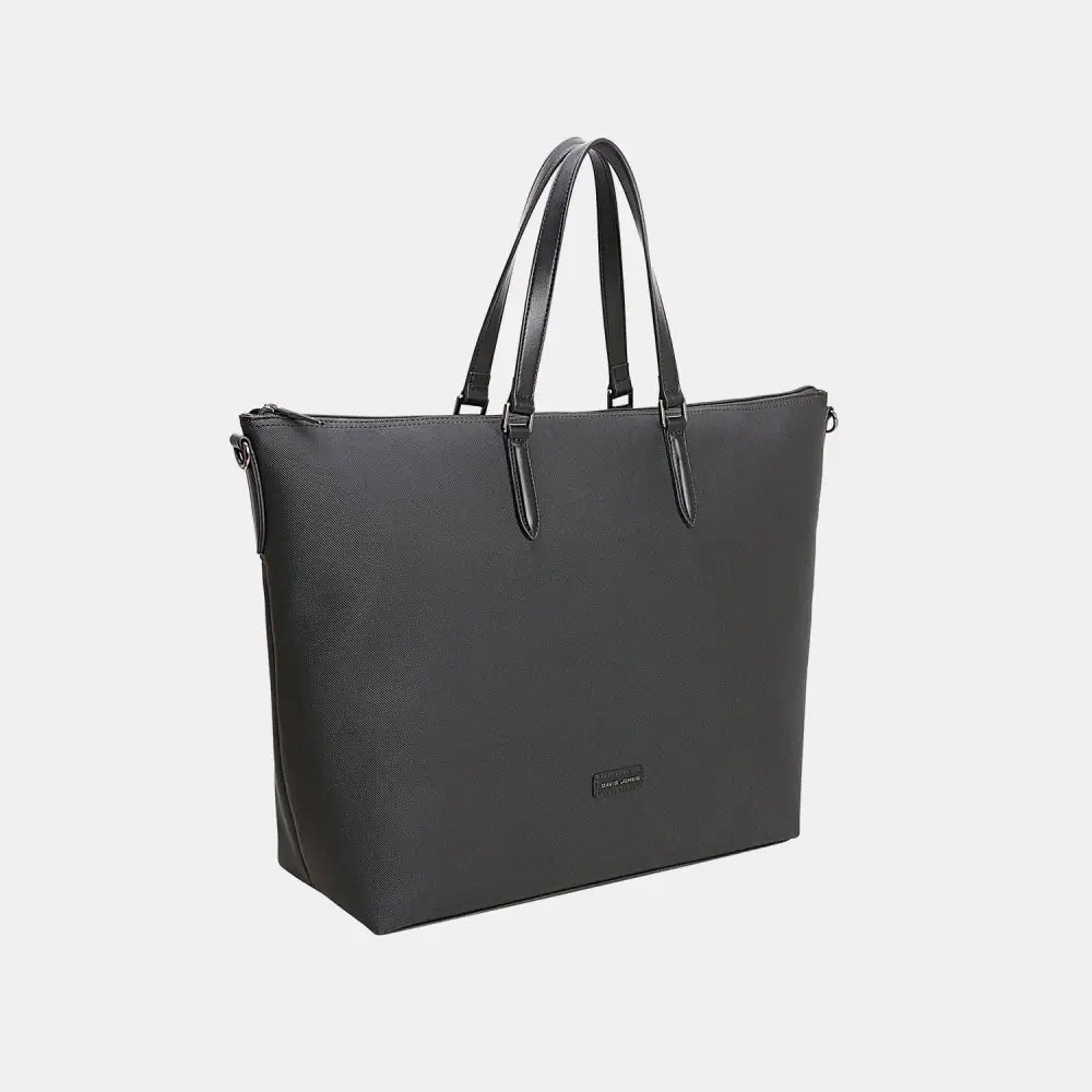 Luxurious David Jones PU Leather Large Tote for Everyday Elegance