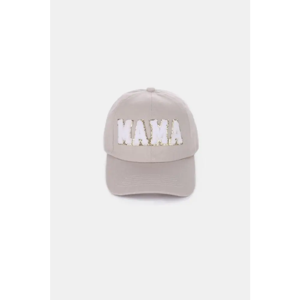 Stylish Mama Chenille Patch Baseball Cap for City Lovers