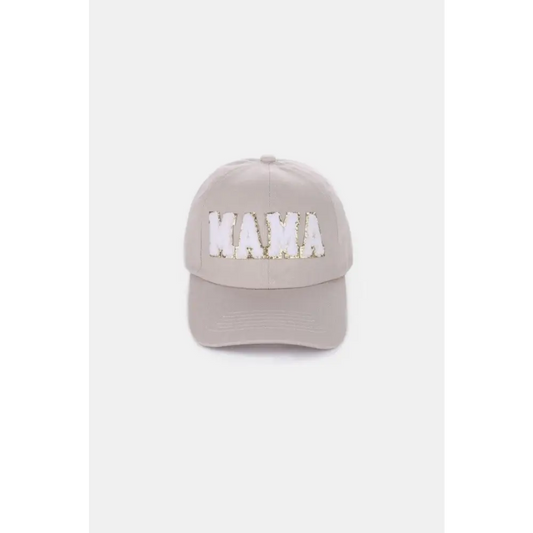 MAMA Chenille Patch Baseball Cap - CM Fashion