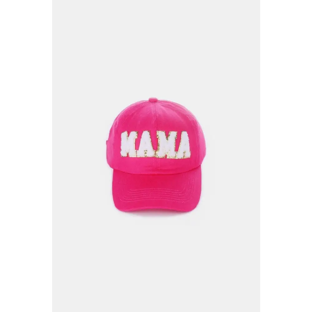 Stylish Mama Chenille Patch Baseball Cap for City Lovers