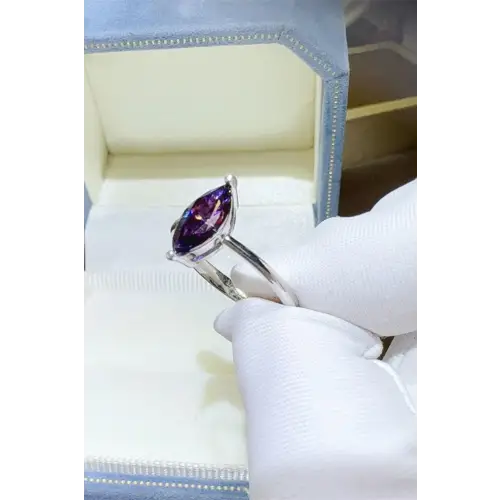 Amazing Design Moissanite 925 Sterling Silver 2 Carat Ring