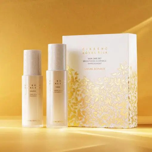 NATURE REPUBLIC Ginseng Gold Silk Toner & Emulsion Set