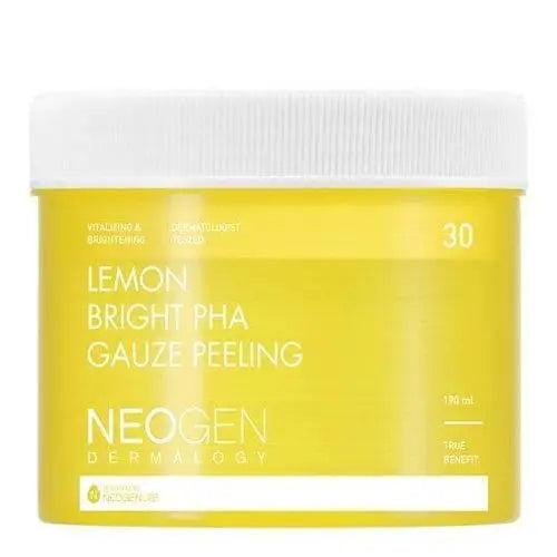 NEOGEN Dermalogy Lemon Bright PHA Gauze Peeling 30 Sheets