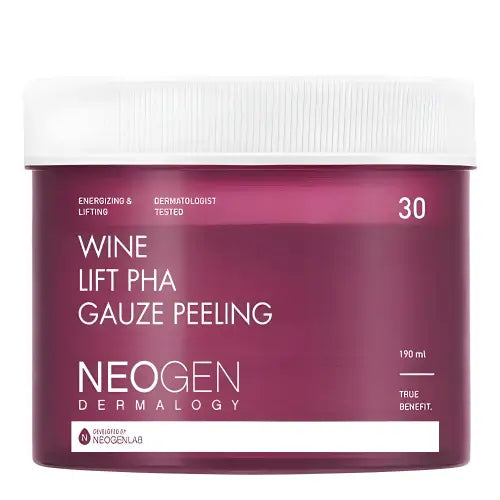 NEOGEN Dermalogy Wine Lift PHA Gauze Peeling 30 Sheets - CM