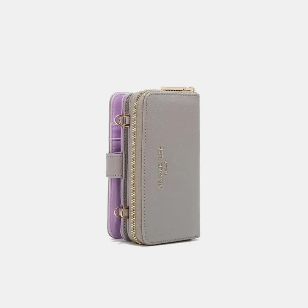 Nicole Lee 2-in-1 Phone Case Crossbody Wallet Combo