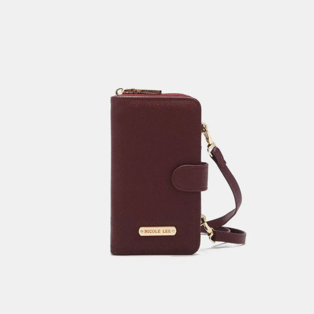 Nicole Lee 2-in-1 Phone Case Crossbody Wallet Combo