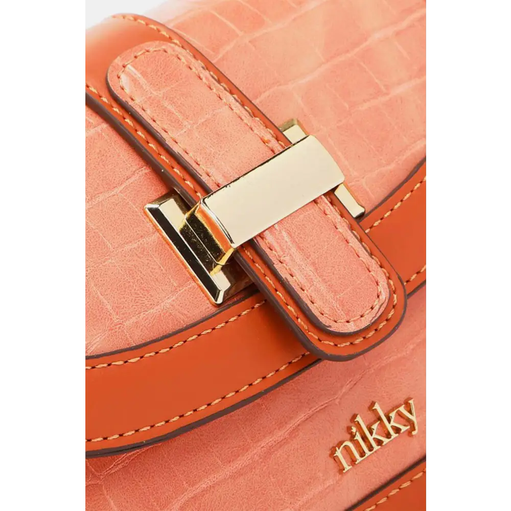 Luxe Croc Embossed Crossbody by Nicole Lee USA