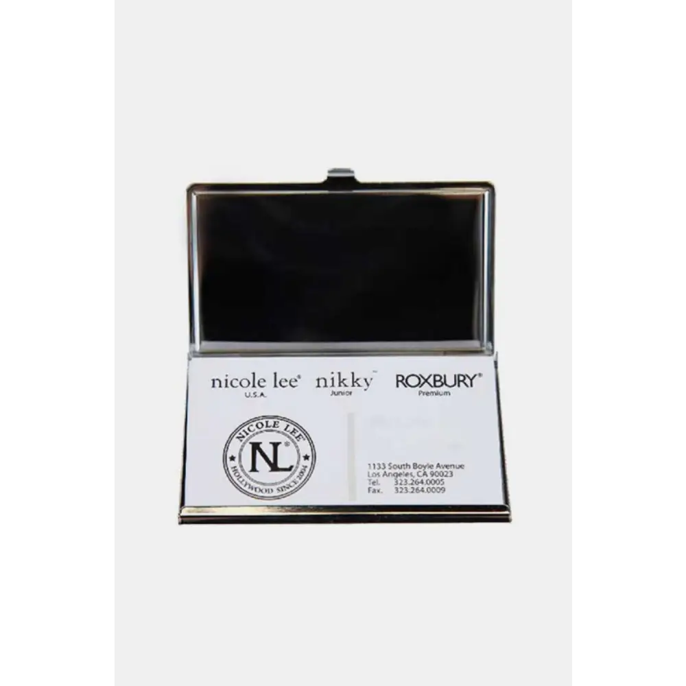 Nicole Lee USA Printed Business Card Case