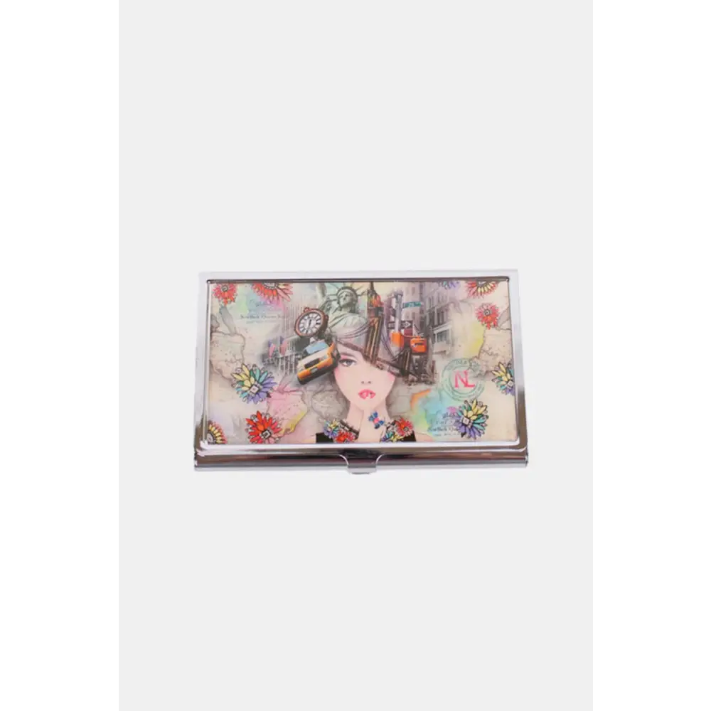 Nicole Lee USA Printed Business Card Case