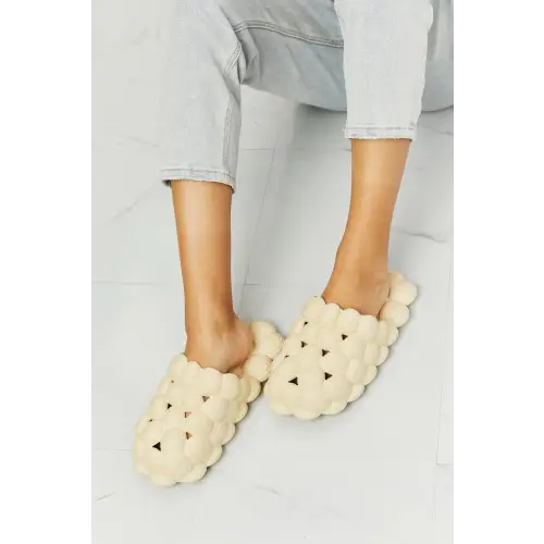 Nook Joi Bubble Slides Comfy Khaki Slip-Ons