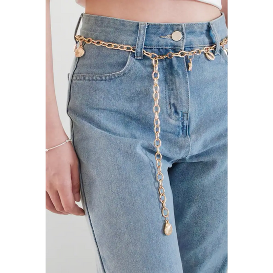 Ocean Element Charm Chain Belt - CM Fashion