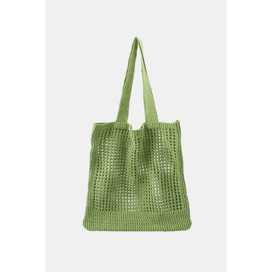 Openwork Tote Bag - CM Fashion