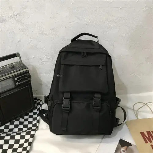 Oxford Cloth Adjustable Straps Backpack