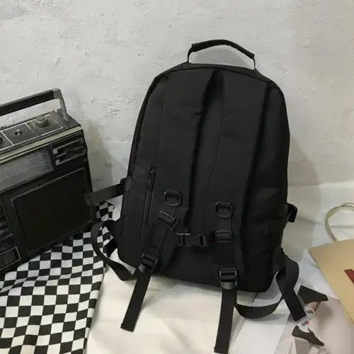 Oxford Cloth Adjustable Straps Backpack