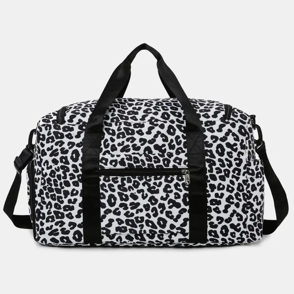 Fierce Oxford Cloth Animal Print Travel Bag for Adventurers