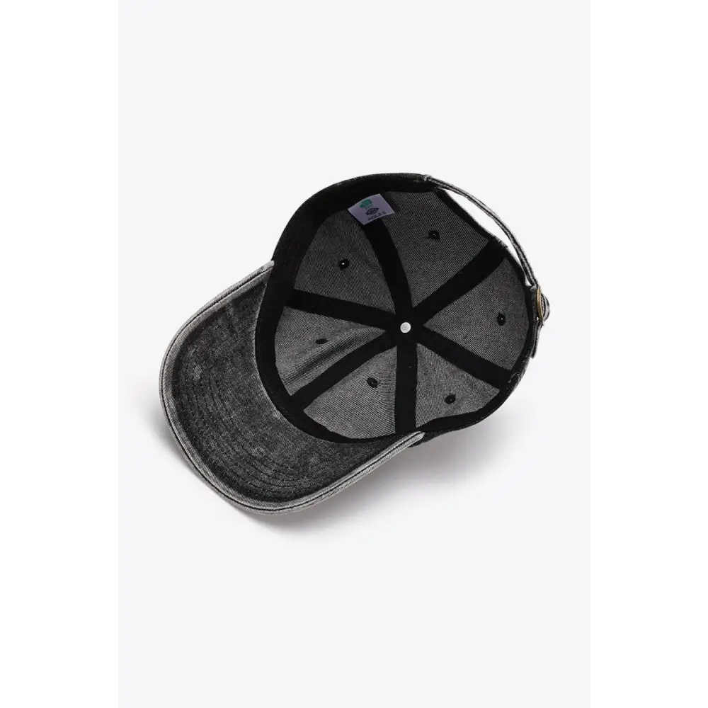 Plain Adjustable Baseball Cap