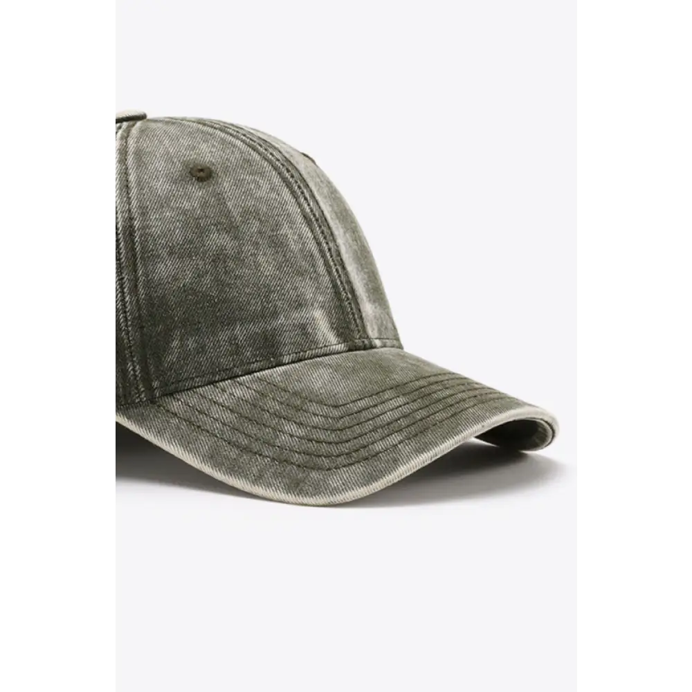 Plain Adjustable Baseball Cap