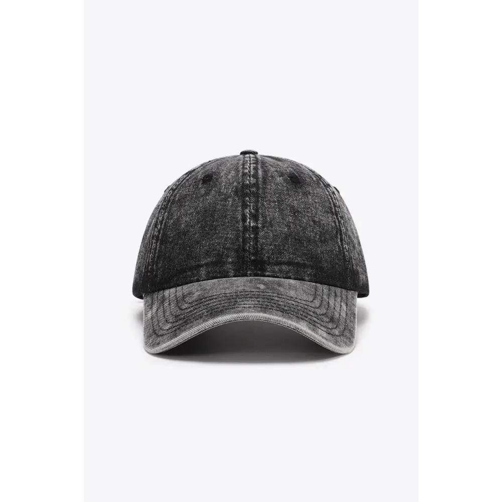 Plain Adjustable Baseball Cap