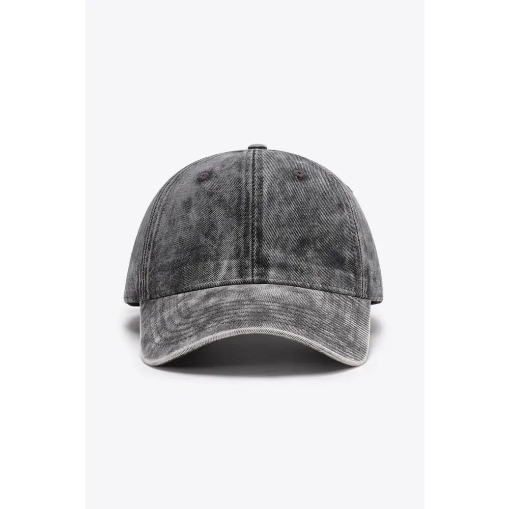 Plain Adjustable Baseball Cap