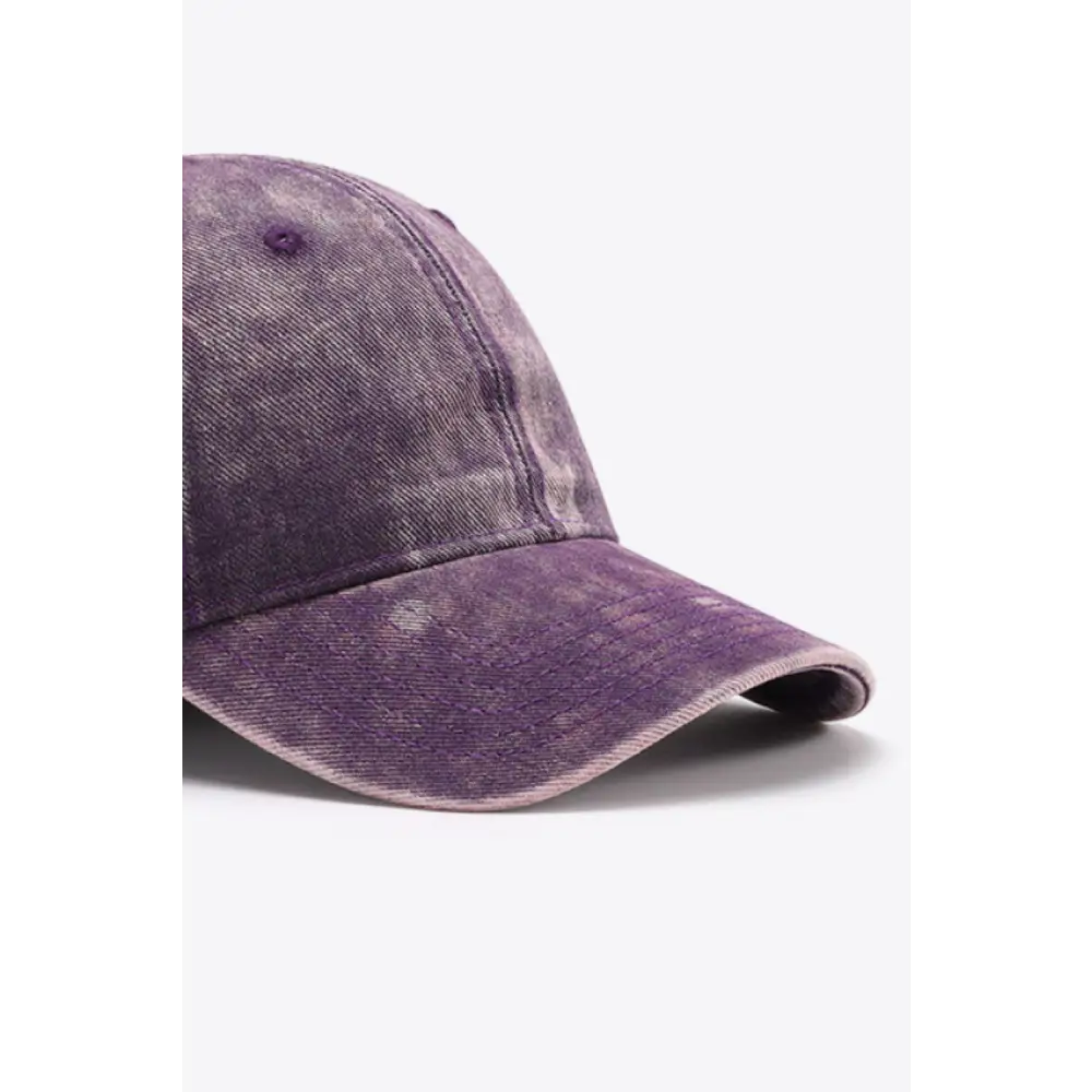 Plain Adjustable Baseball Cap