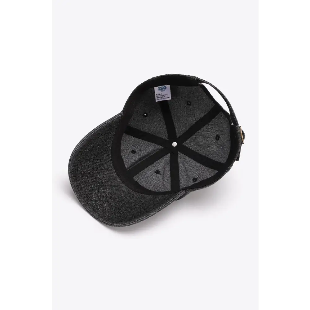 Plain Adjustable Baseball Cap