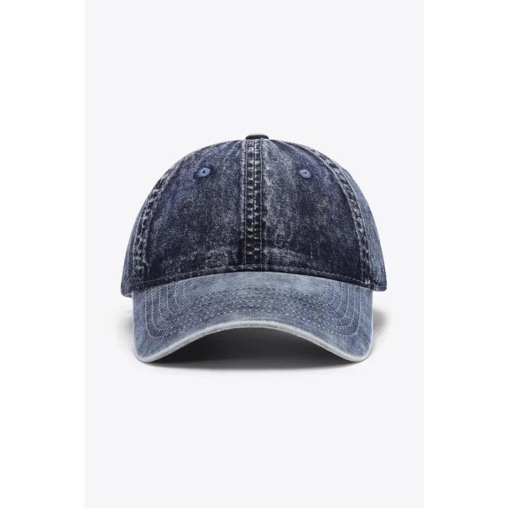 Plain Adjustable Baseball Cap