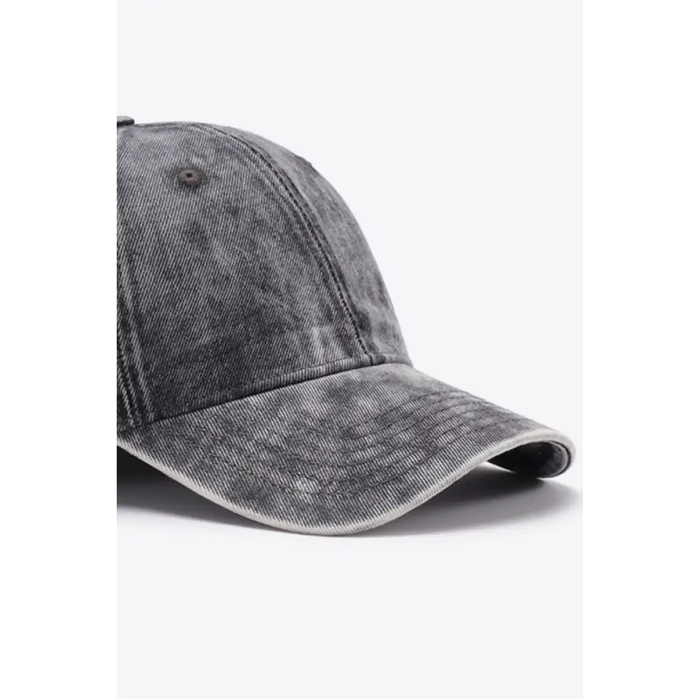 Plain Adjustable Baseball Cap