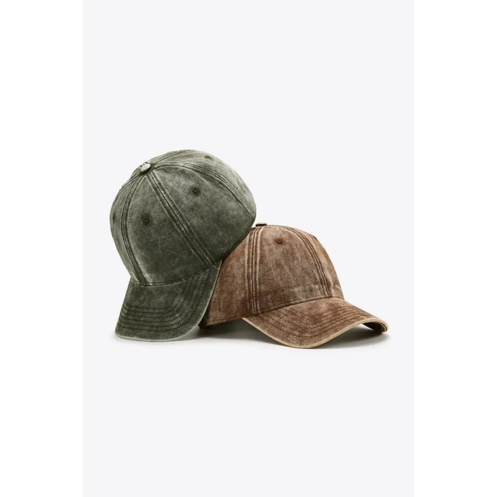 Plain Adjustable Baseball Cap