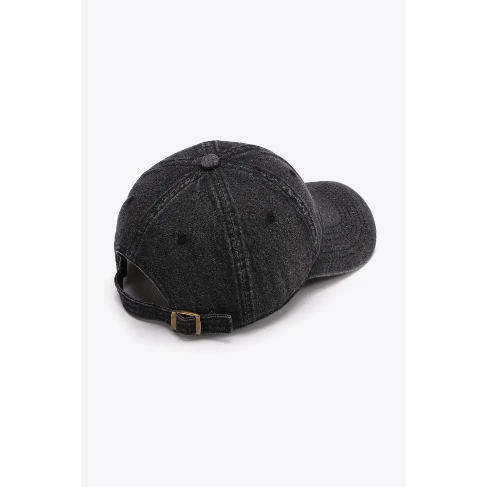 Plain Adjustable Baseball Cap