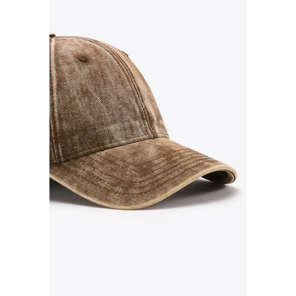 Plain Adjustable Baseball Cap