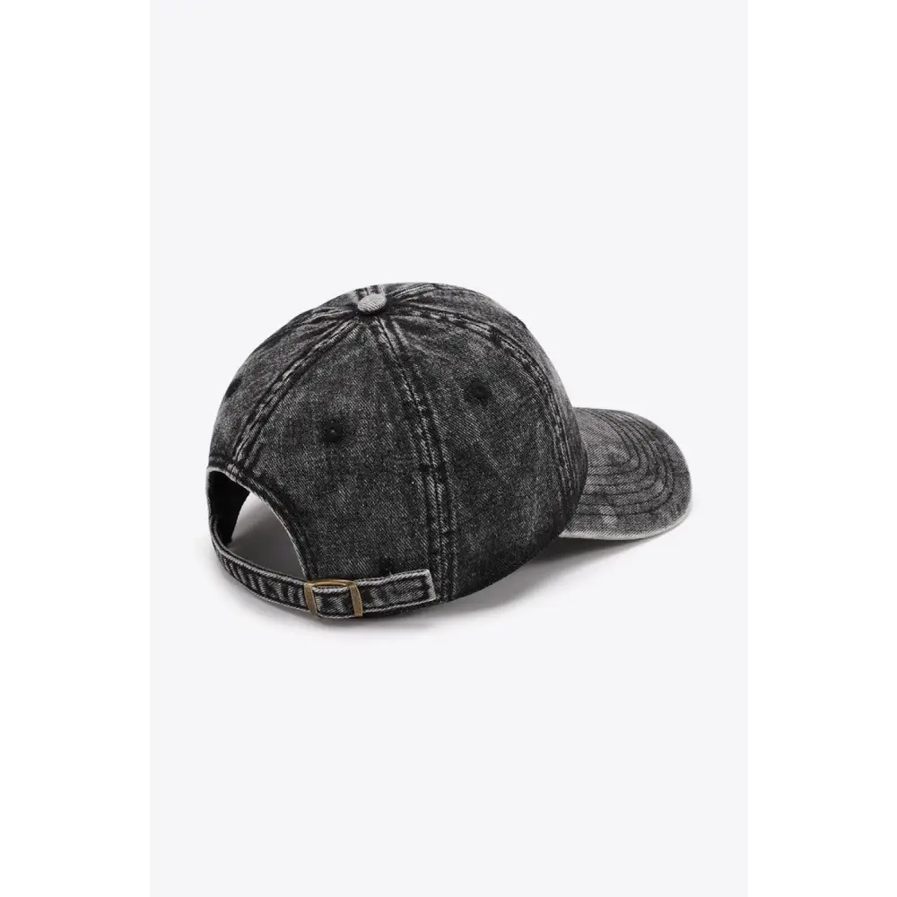 Plain Adjustable Baseball Cap