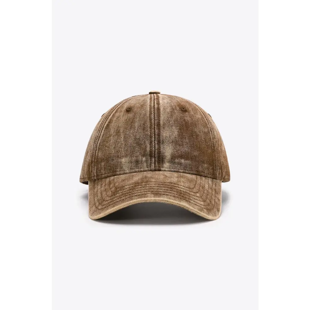 Plain Adjustable Baseball Cap