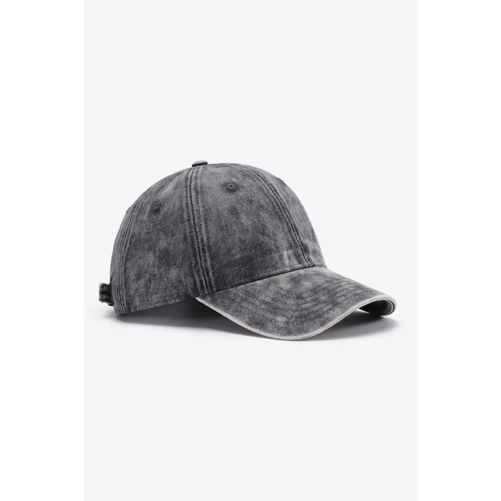 Plain Adjustable Baseball Cap