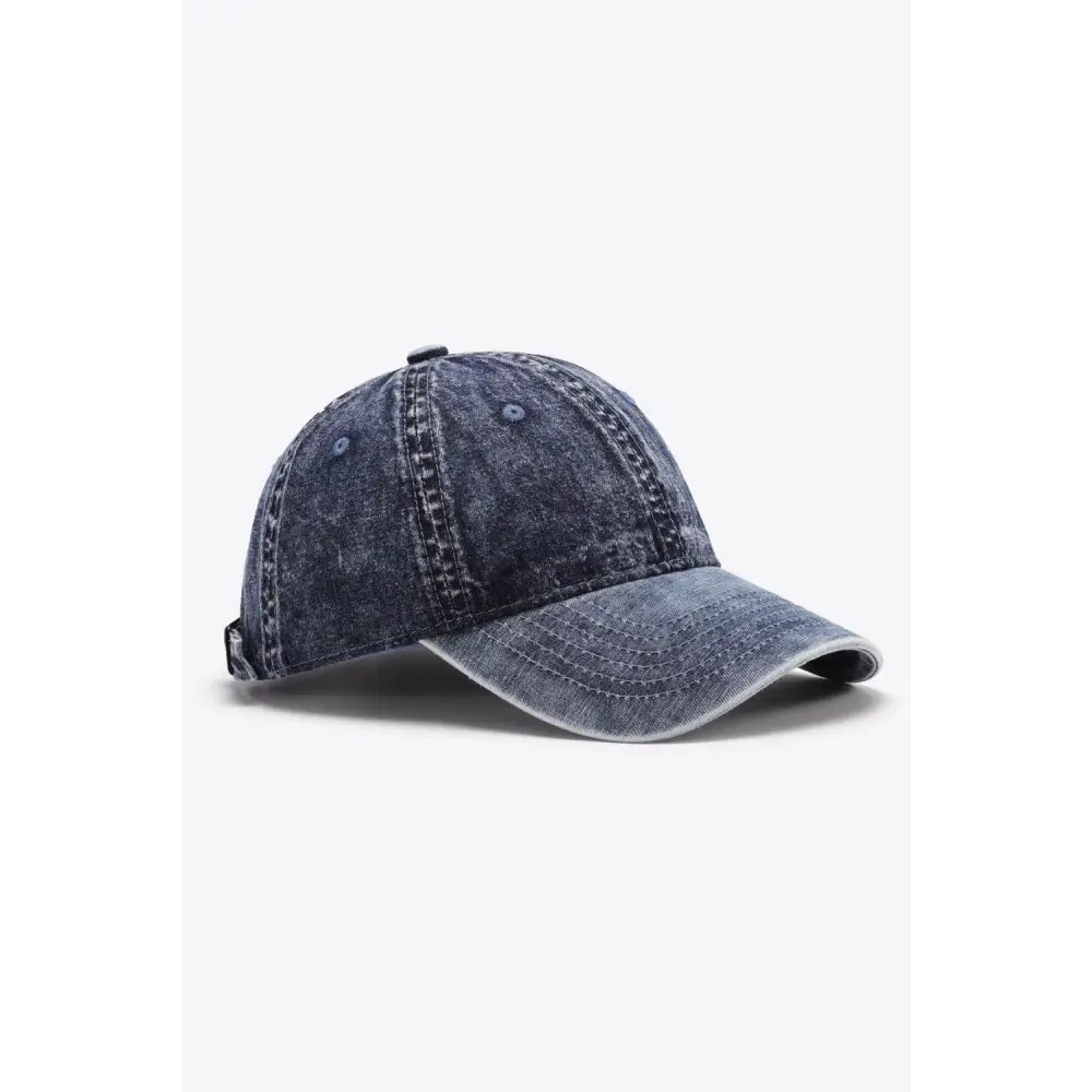 Plain Adjustable Baseball Cap