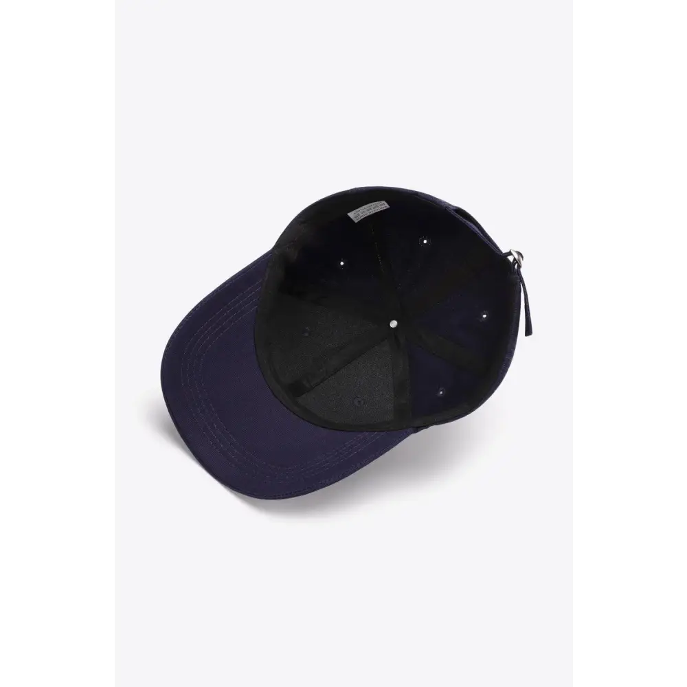 Plain Adjustable Cotton Baseball Cap