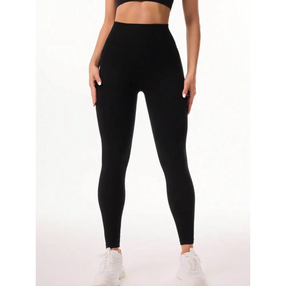 Pocketed High Waist Active Leggings