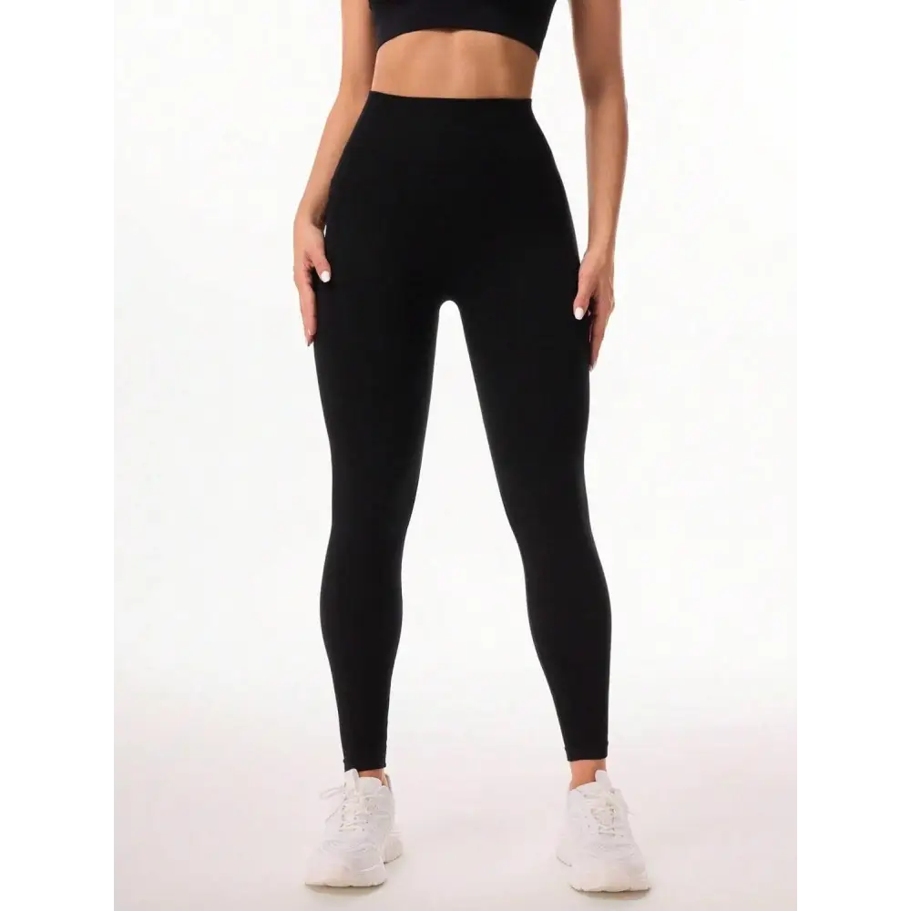 Pocketed High Waist Active Leggings