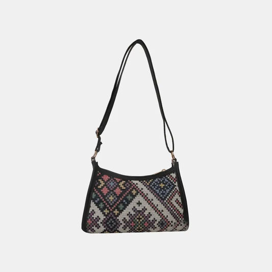 Printed Crossbody Bag - CM Fashion