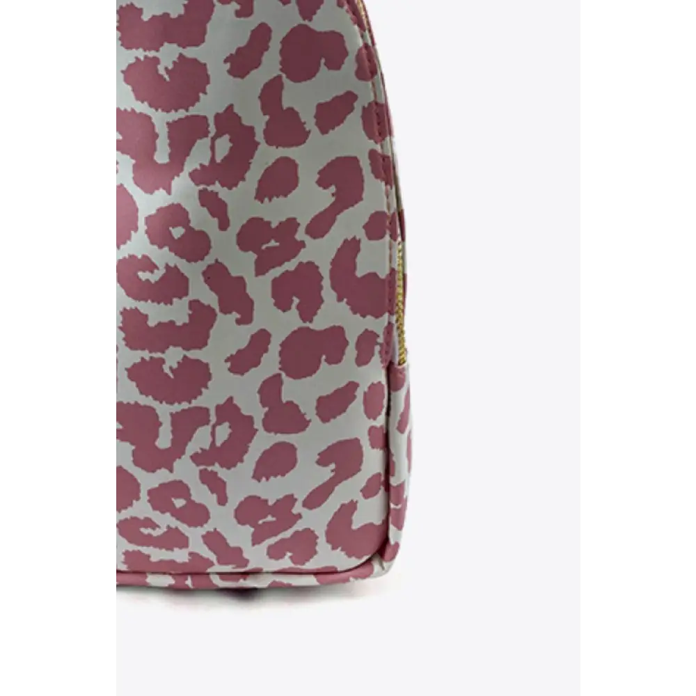 Fierce Leopard Print Leather Sling Bag for Wild Style