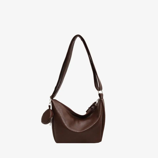 PU Leather Crossbody Bag with Small Purse - CM Fashion