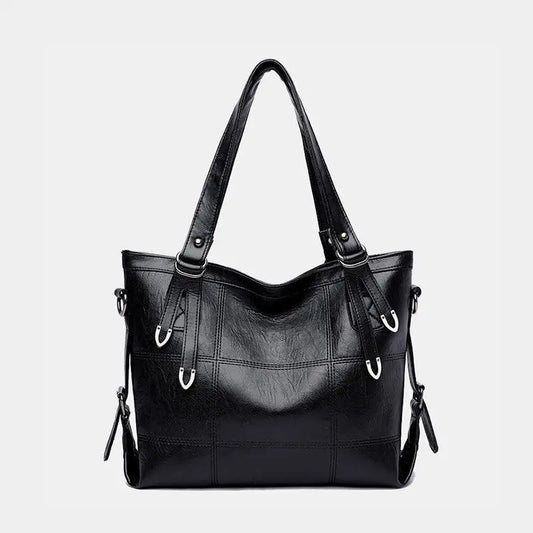 PU Leather Medium Handbag - CM Fashion