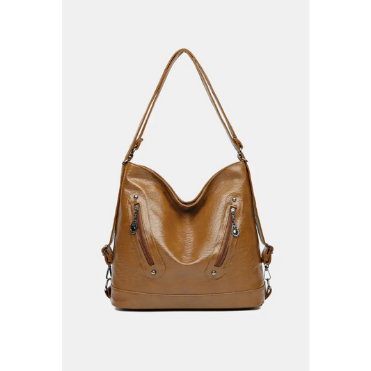 PU Leather Shoulder Bag - CM Fashion