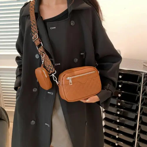 PU Leather Shoulder Bag