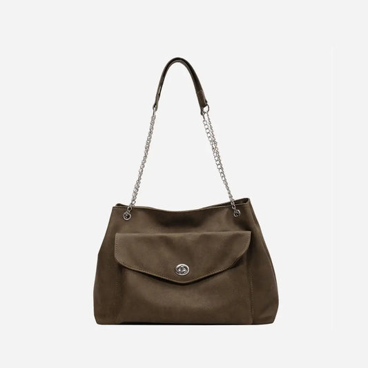 PU Leather Shoulder Bag - CM Fashion