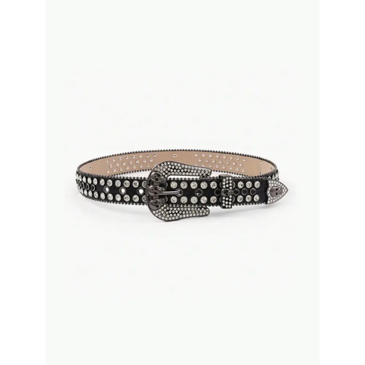 PU Leather Skull Belt - CM Fashion