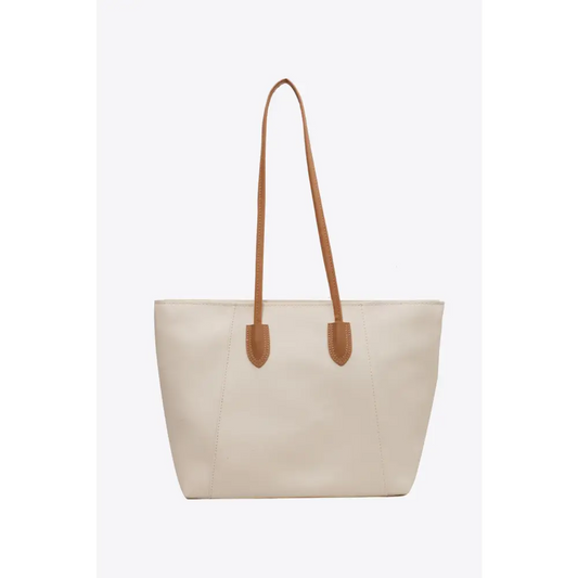 PU Leather Tote Bag - CM Fashion