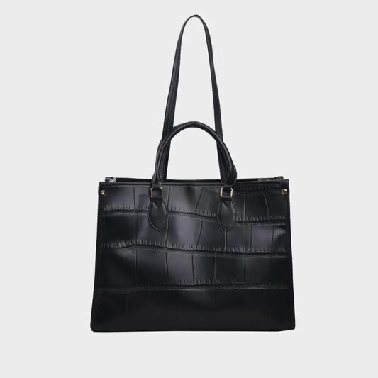 PU Leather Tote Bag - CM Fashion